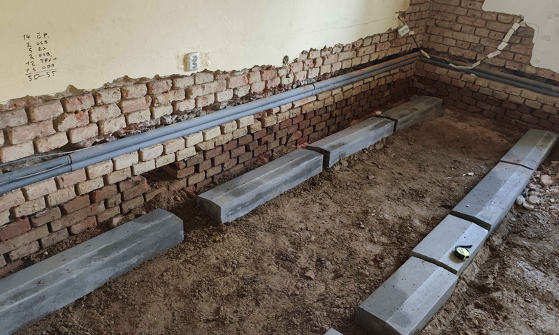 Chemická injektáž zdiva proti dřevomorce