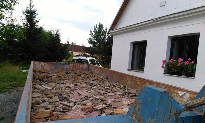 Ochrana nosných trámů v komerčním objektu