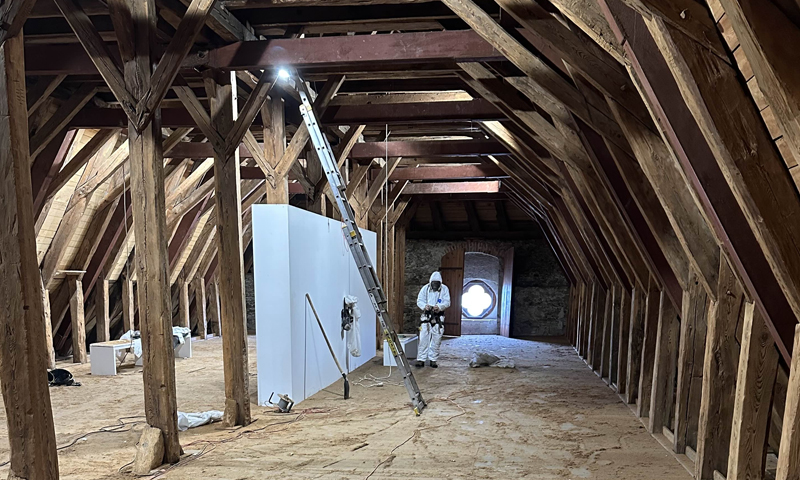 Sanace podlahových konstrukcí historického objektu