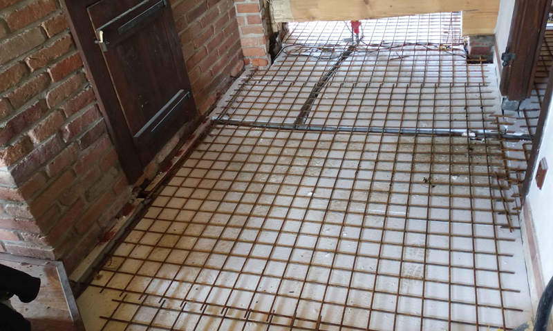 Skladba moderní odvětrávané podlahy