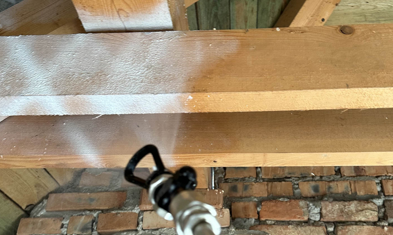 Sanace trámů napadených hmyzem