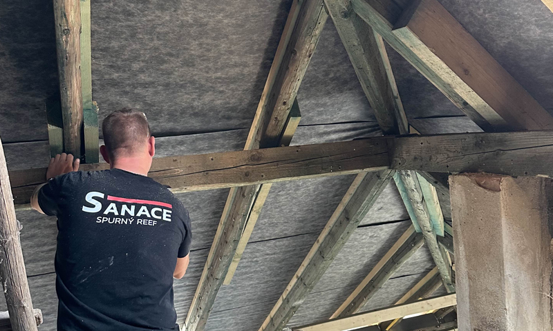 Preventivní nástřik dřeva proti hmyzu